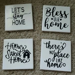 Home coasters set